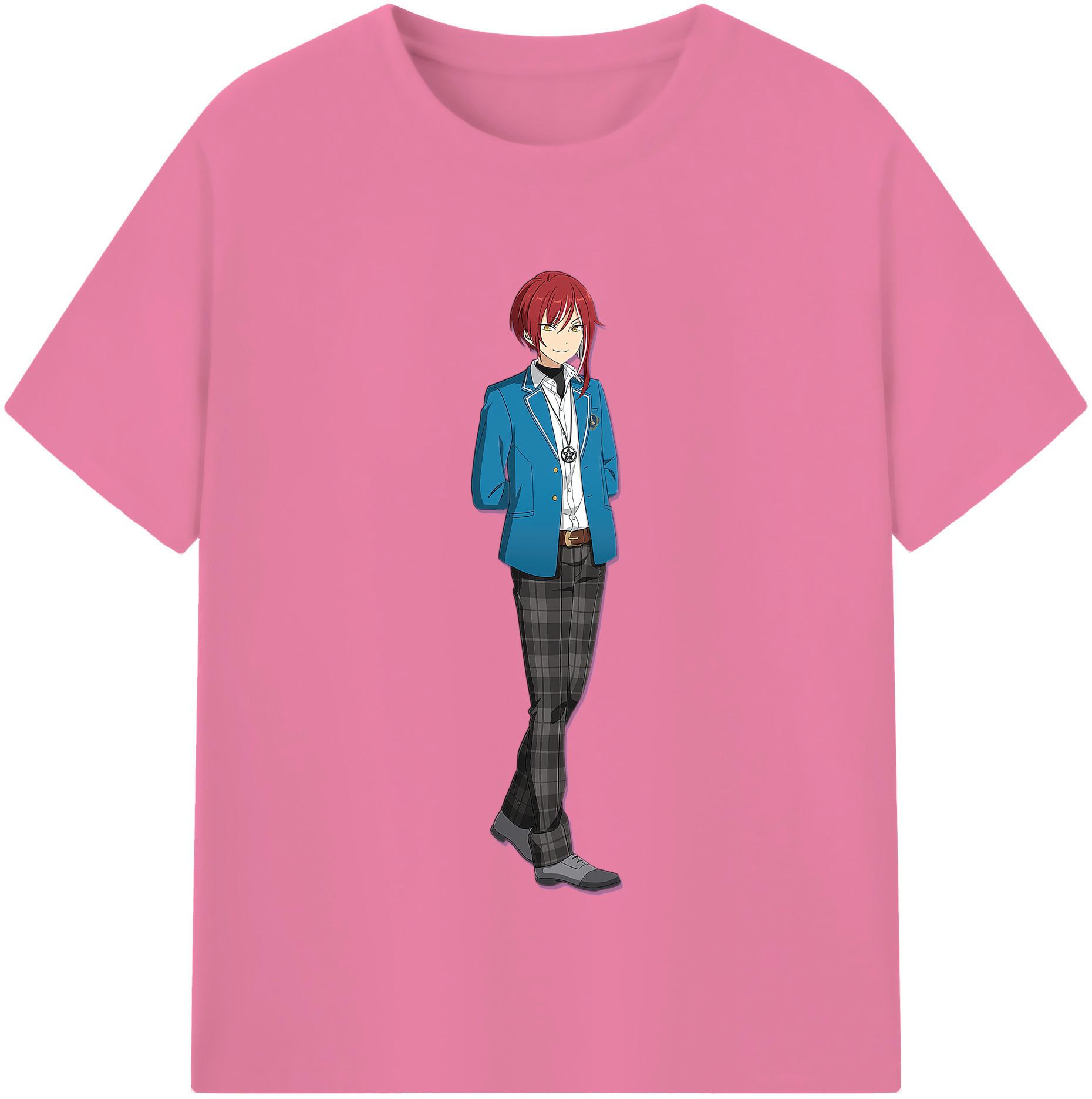 （画像用） あんさんぶるスターズ! Ensemble Stars 綿100％半袖Tシャツ（フロントプリント）
